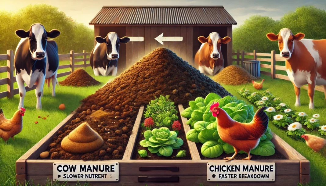 Cow Manure vs Chicken Manure