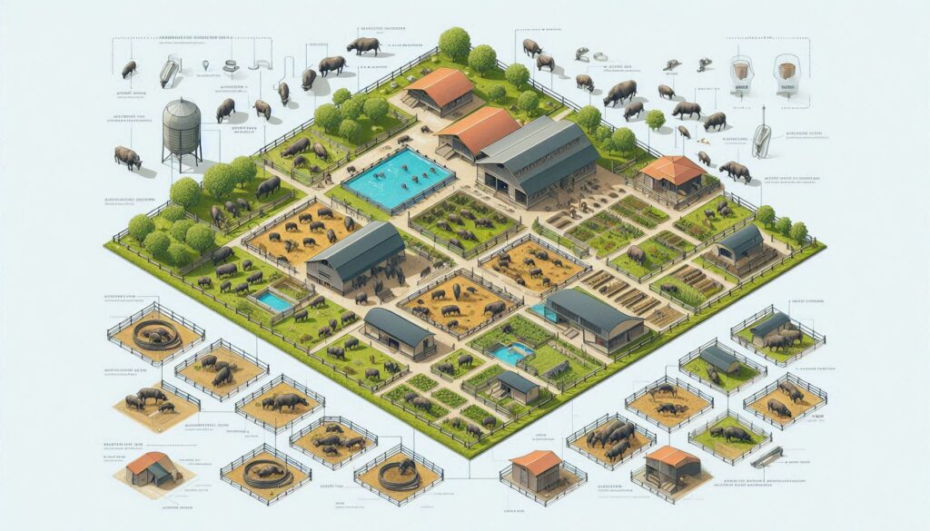 Buffalo Farm Layout