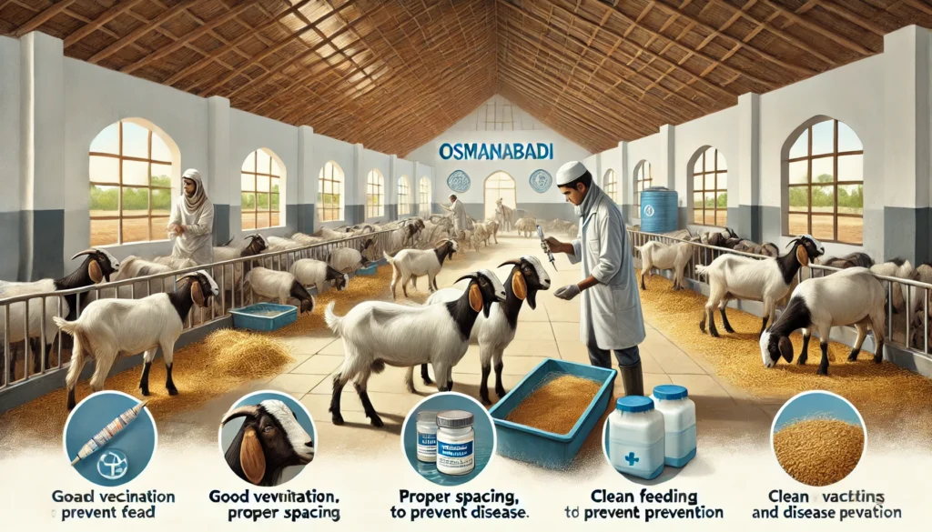 Image of Osmanabadi Goats Disease Prevention Strategies