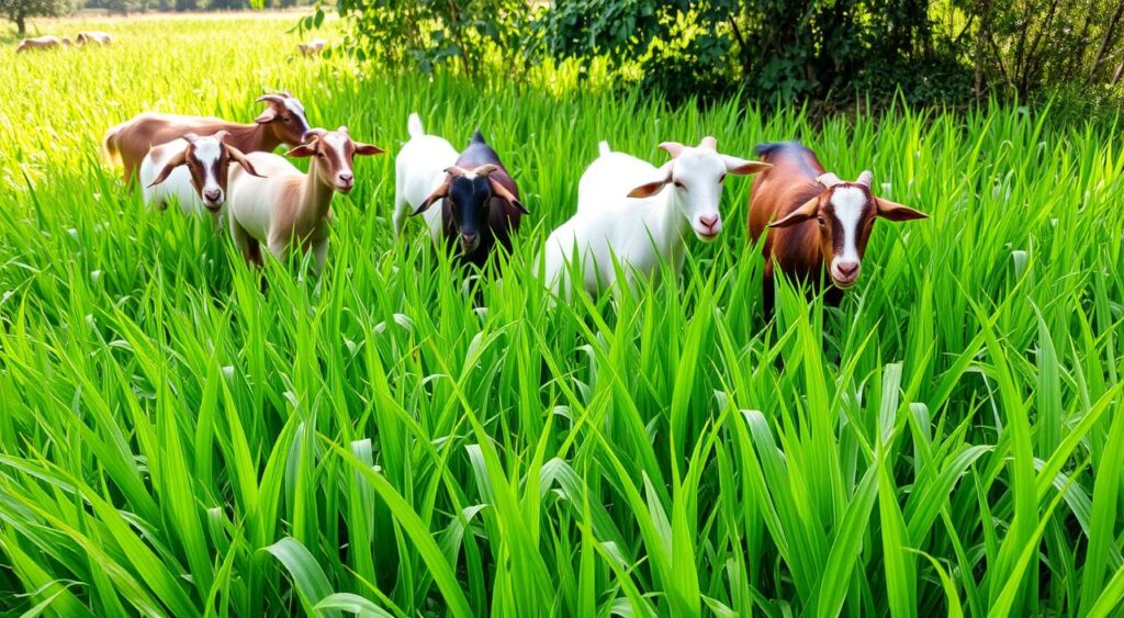 Mombasa grass palatability for goats