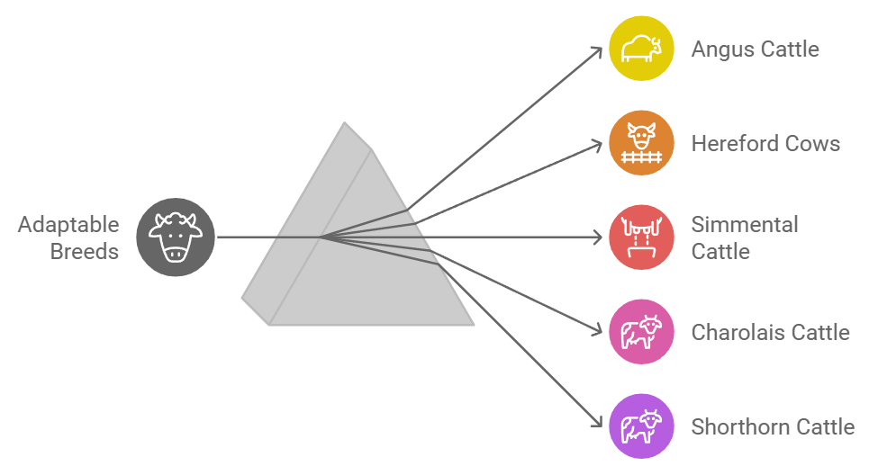 Top Adaptable Beef Cow Breeds