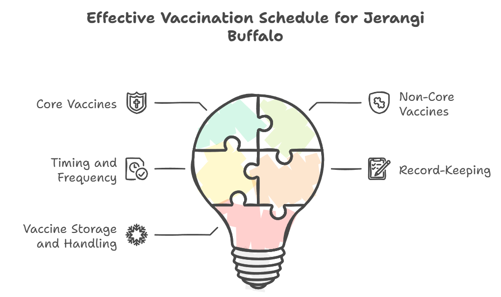 Vaccination Schedules Essential for Jerangi Buffalo Well-being