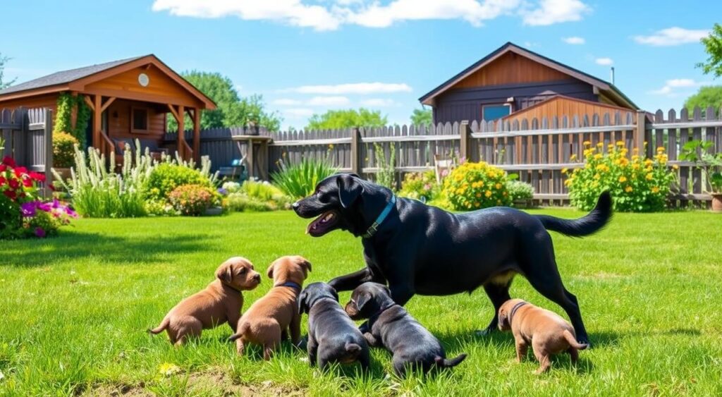 black lab cattle dog mix breeders