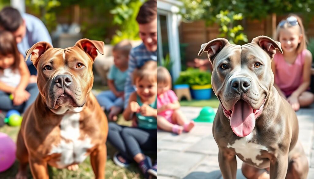 Staffy and Pitbull Comparison