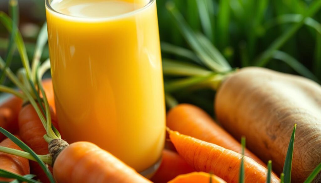 beta-carotene in milk