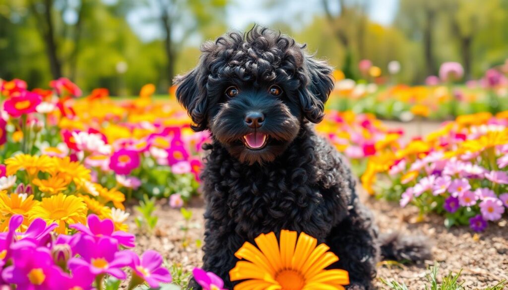 black cockapoo