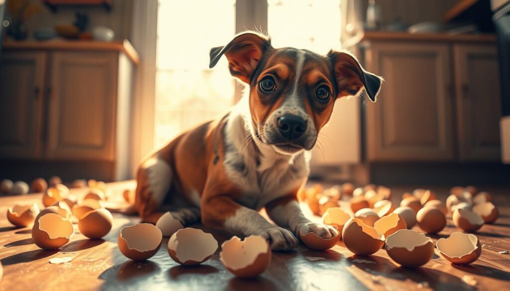 can dogs eat egg shells