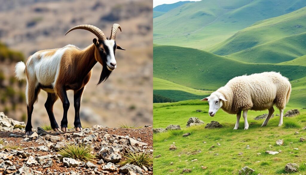 goat vs sheep comparison