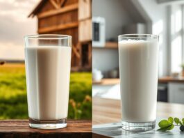 toned milk vs cow milk