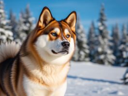 akita husky mix