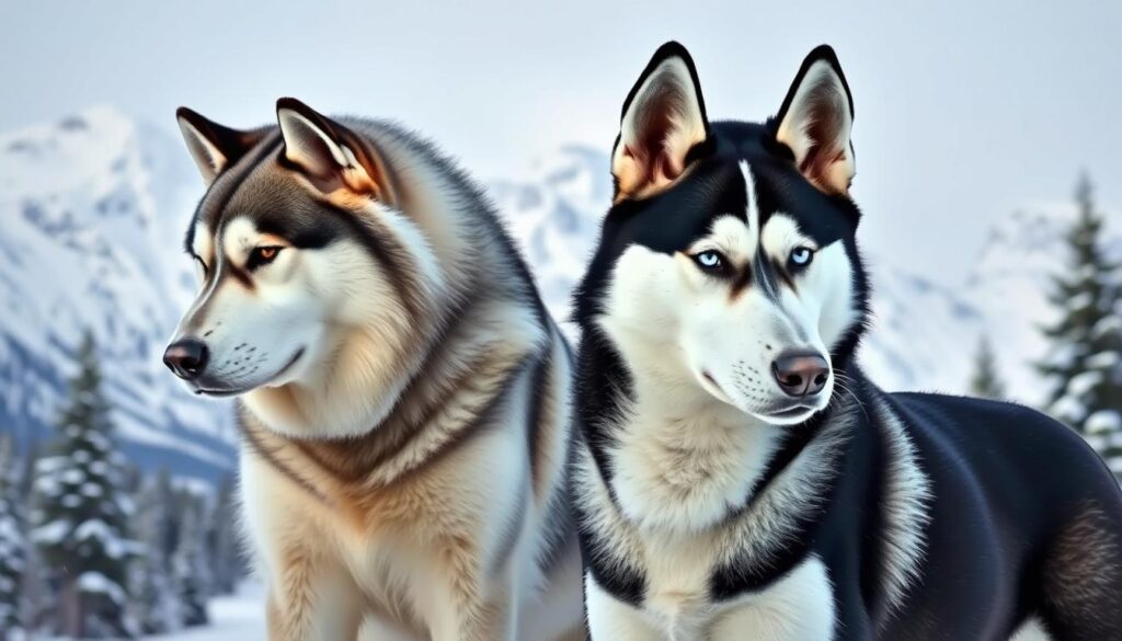 alaskan malamute vs husky