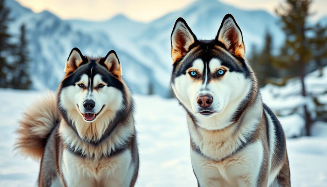 alaskan malamute vs husky