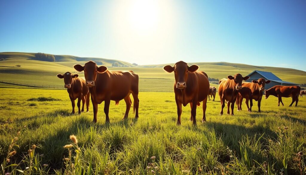 brown swiss cattle milk production